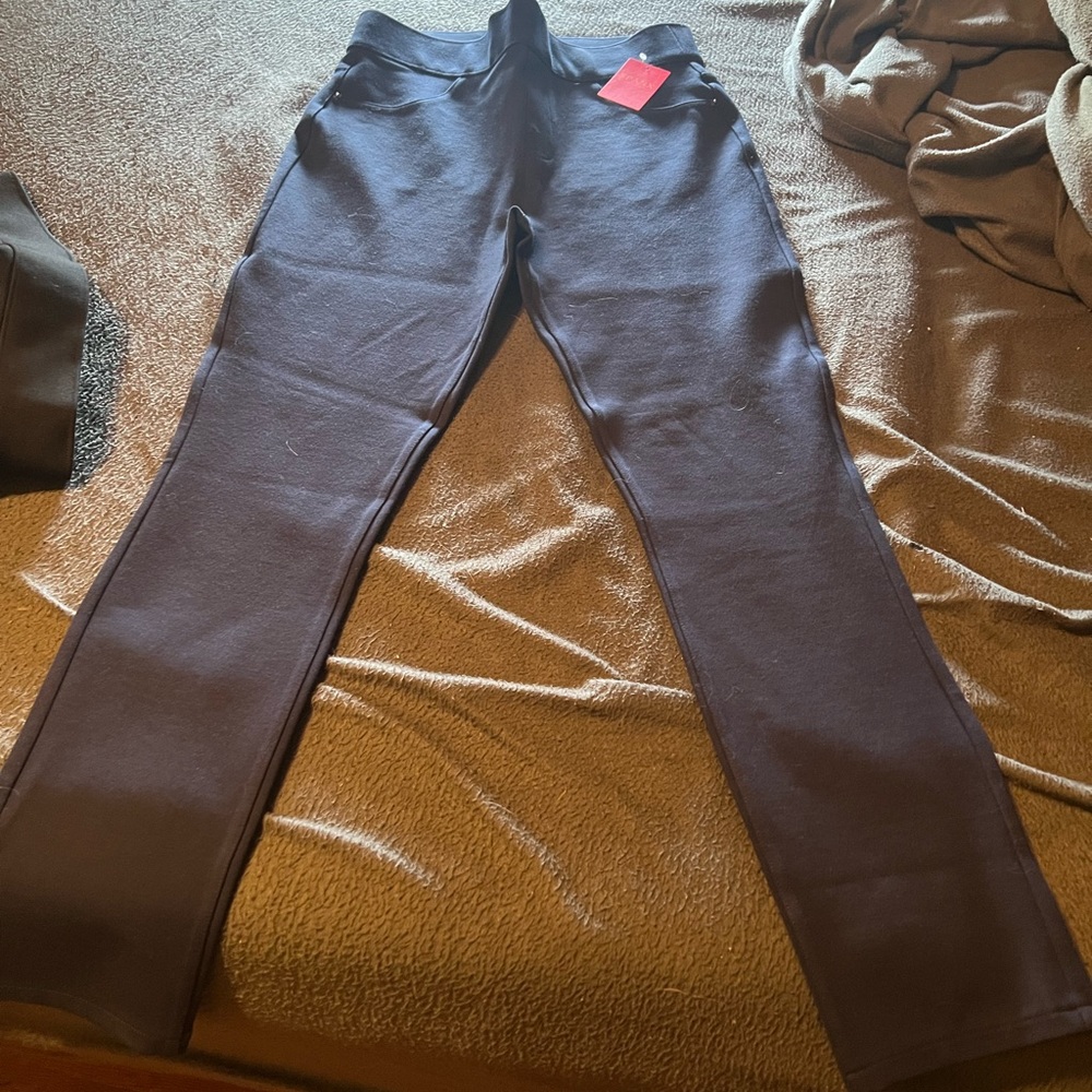 Navy Spanx Pull on pants